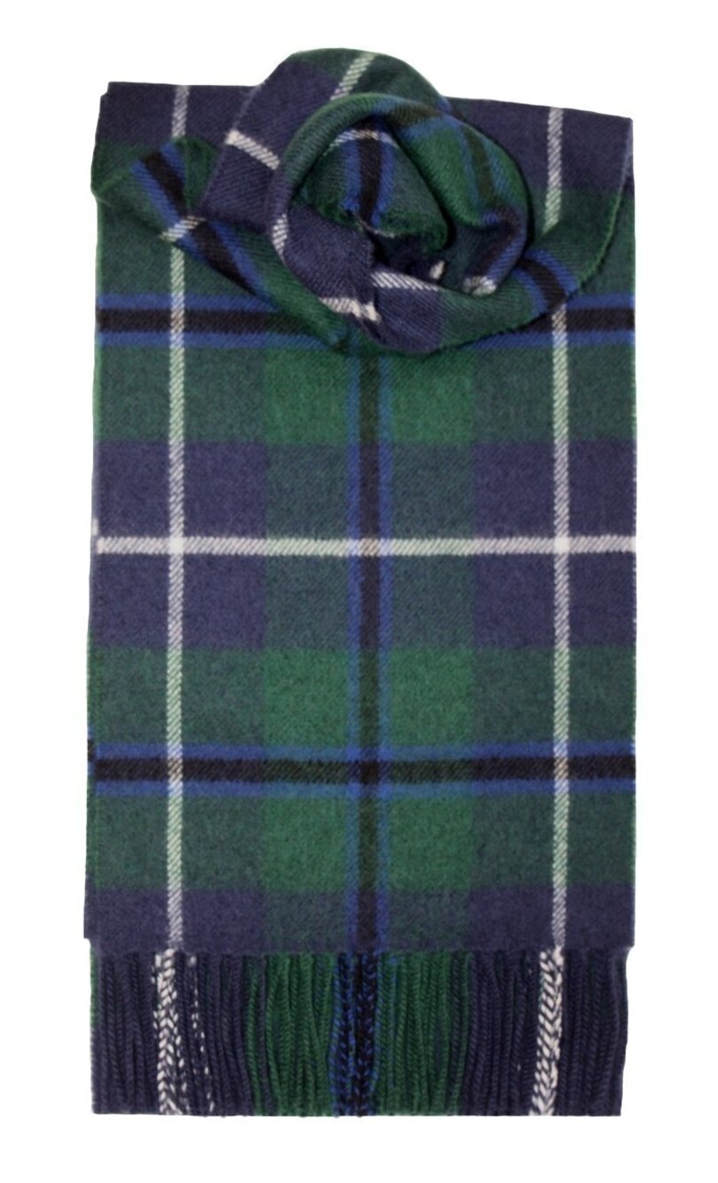 7284 Douglas Tartan Scarf Modern Lambswool
